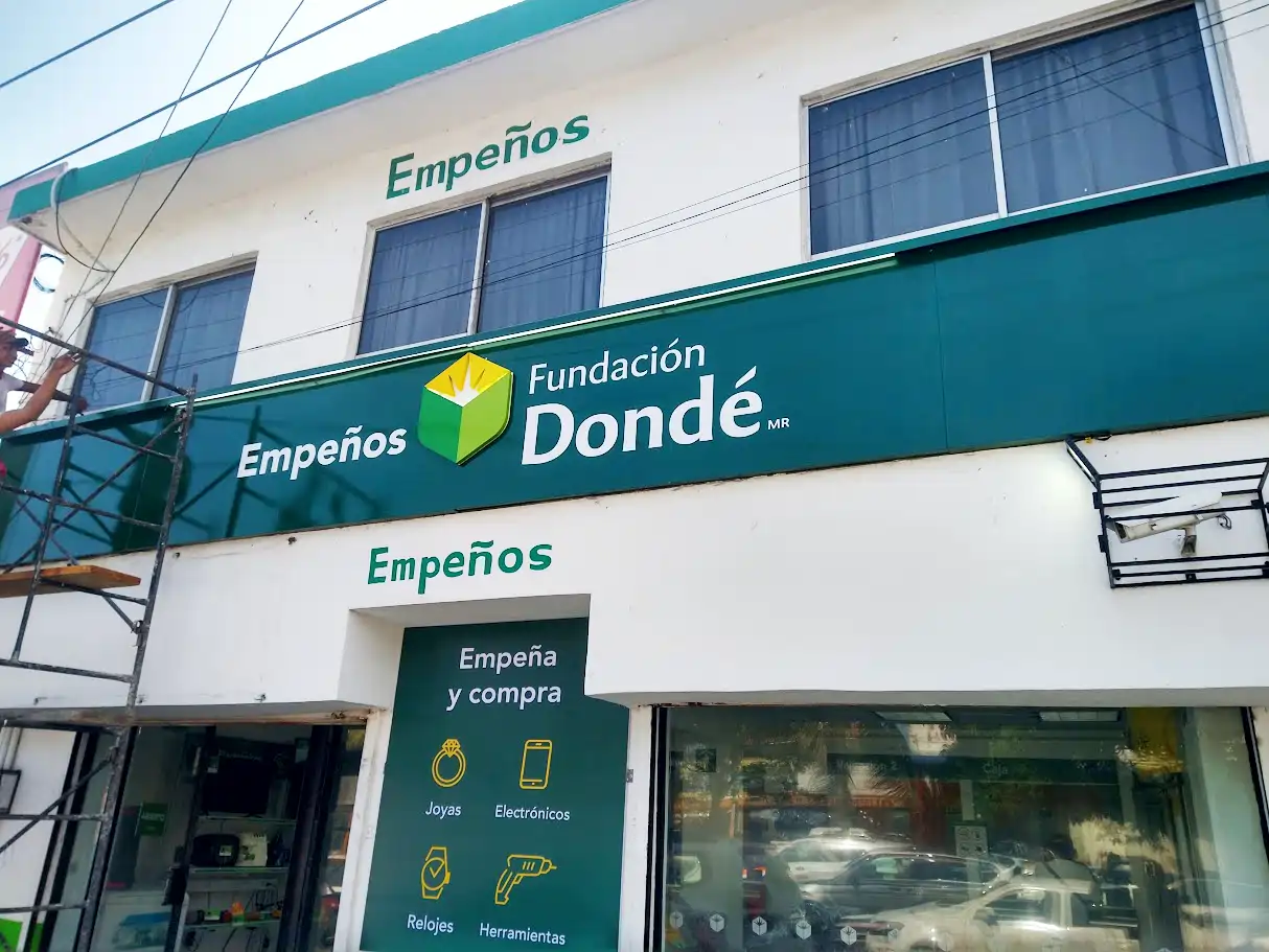 anuncio volumetrico 3D alucobond fachada empresa