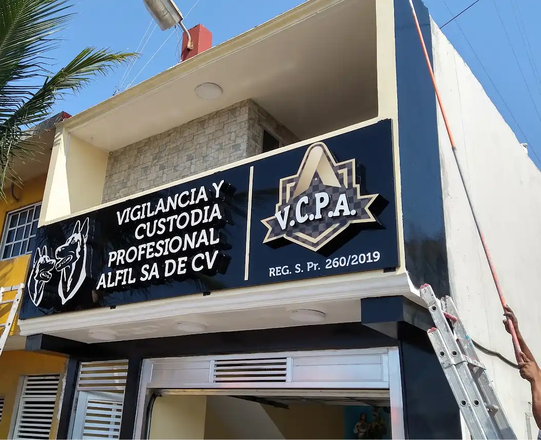 anuncio volumetrico 3D alucobond fachada empresa